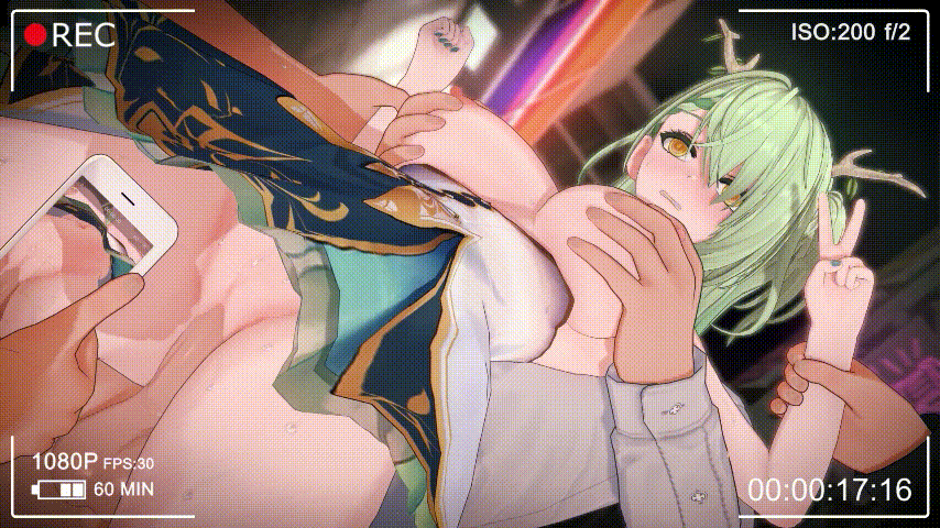 [3D动画/无码] Hoksi 大佬 碧蓝航线希尔德加德X埃格妮丝、Hololive塞莱希·法娜、蔚蓝档案白子、Fate巴御前24年1月作品合集 [8V/3.93G]-3.gif