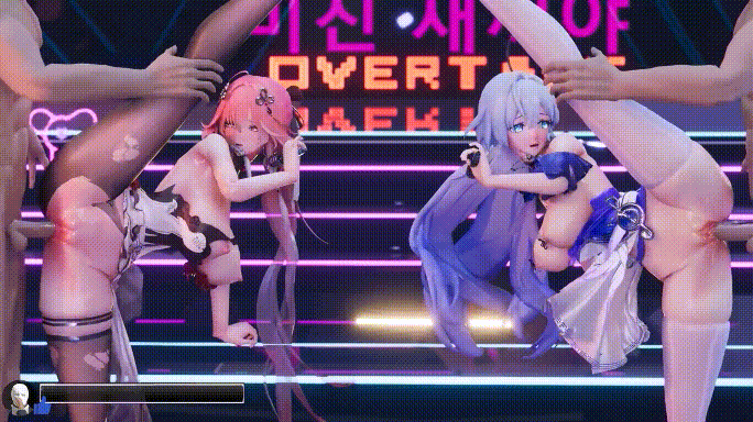 [MMD] Bitch Knight10月长离 知更鸟 罪会淫奏舞啪 1080p [247m/度U夸迅]-1.gif