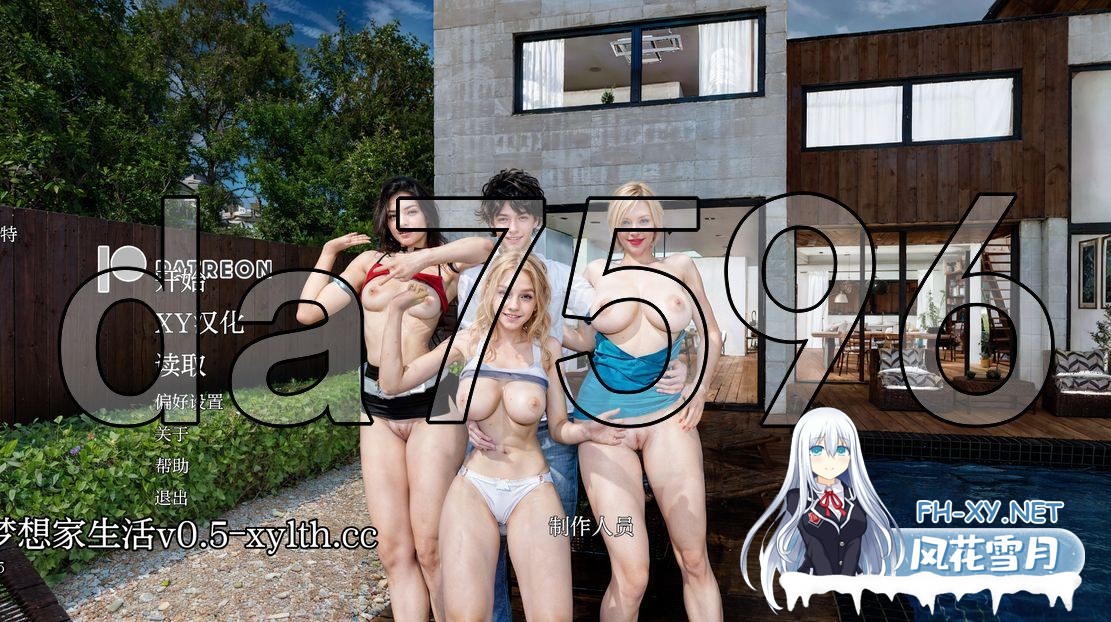 [欧美SLG/明星同人/更新] 梦想家生活 Dreamer Life V0.5 PC+安卓 AI汉化版 [6.30G/百度]-1.jpg