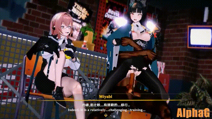 [MMD] BravoG 1月17绝区零 星见雅与禁止高潮训练 1080p 有CV [328m/U夸迅]-1.gif