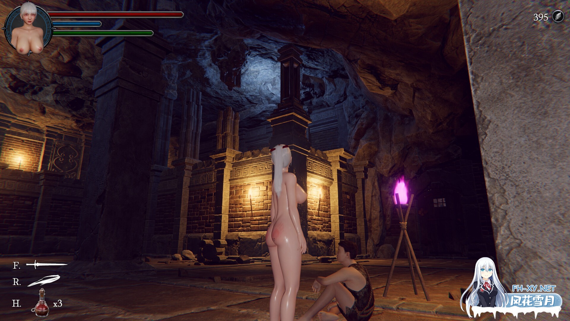 [3D/ACT/STEAM官中/巨乳/步兵/动态][RJ01164719/こねこぼくし社团]地下城的女骑士/地下城の女騎士/The Knight Girl and Dungeons[Ver25.01.23][PC/3.40G]-5.jpg