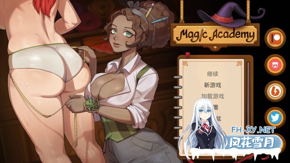 [SLG/汉化/动态/PC] 魔法学院/Magic Academy V0.3.5 AI汉化 [271M/度盘]-1.jpg
