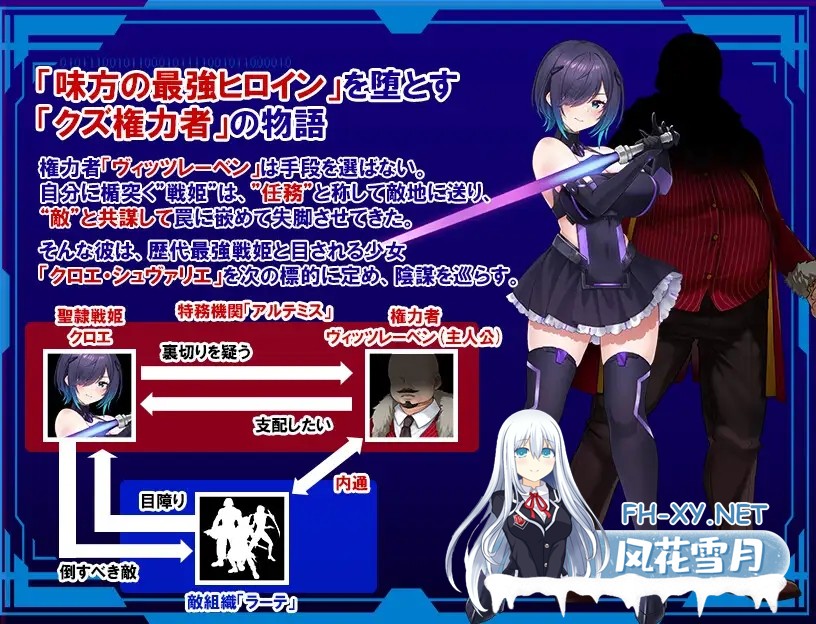[RPG/机翻+AI文本/动态/战斗H/异种X/巨乳][RJ01313717/一歩も下がるな!!!社团]圣隶战姬克洛伊～直到「最強」沉沦于权力～/聖隷戦姫クロエ～「最強」...-2.jpg