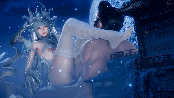 [3D/无修/CV] Elarbaby:D42 嫦娥&玉兔 性感女神姐妹花强制榨取精华 [4.4G]-5.gif