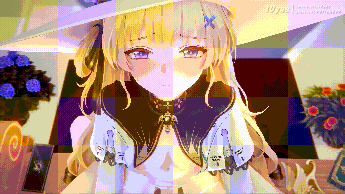 [MMD]10yue 3月7鸣潮 白丝菲比的小脚 1080p 有CV[278m/U夸迅]-5.gif
