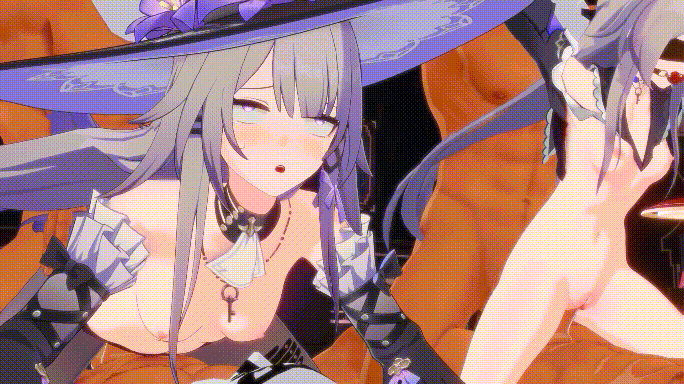 [MMD]煌めく星 3月15星铁 大小黑塔 + 鸣潮 洛可可 1080p[301m/U夸迅]-7.gif