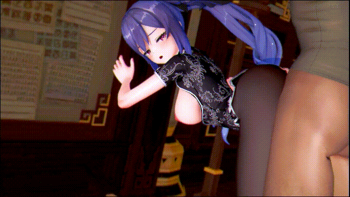 [MMD]runhh 原神刻晴/菲谢尔NTR单元剧6部 轮奸调教/乱交淫啪等 1080p 有CV[2g/U夸迅]-18.gif