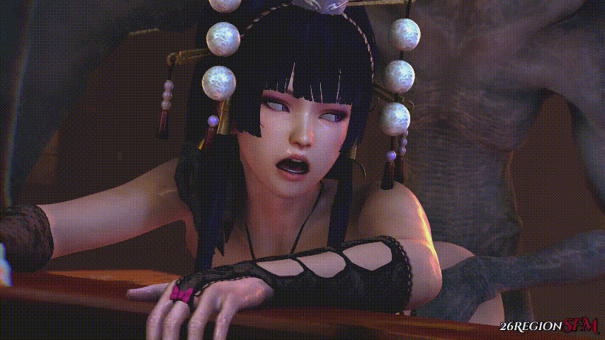[3D动画/无修/CV] 26Regionsfm  短篇作 NYOTENGU VS TOURMENTOR 生或死 女天狗 [278M]-1.gif