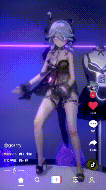 [MMD]yerrrg 3月23 抖音风热舞裸舞串烧+芙宁娜纯啪 1080p竖屏 有CV 合23分[1g/U迅]-5.gif