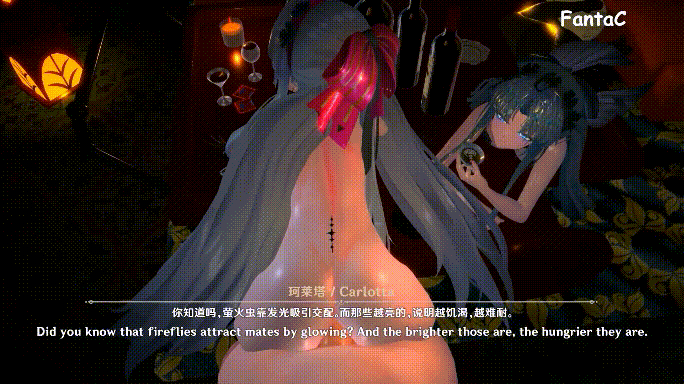 [MMD]FantaC 3月24鸣潮 黑丝裤袜的珂莱塔被当作入会礼爆艹 1080p CV/AI中配[410m/U迅]-7.gif