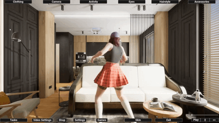 [SLG/3D] 虚拟女友丽雅 官中步兵汉化+全服装DLC[Virtual Girlfriend Lia][10.2G]-1.gif