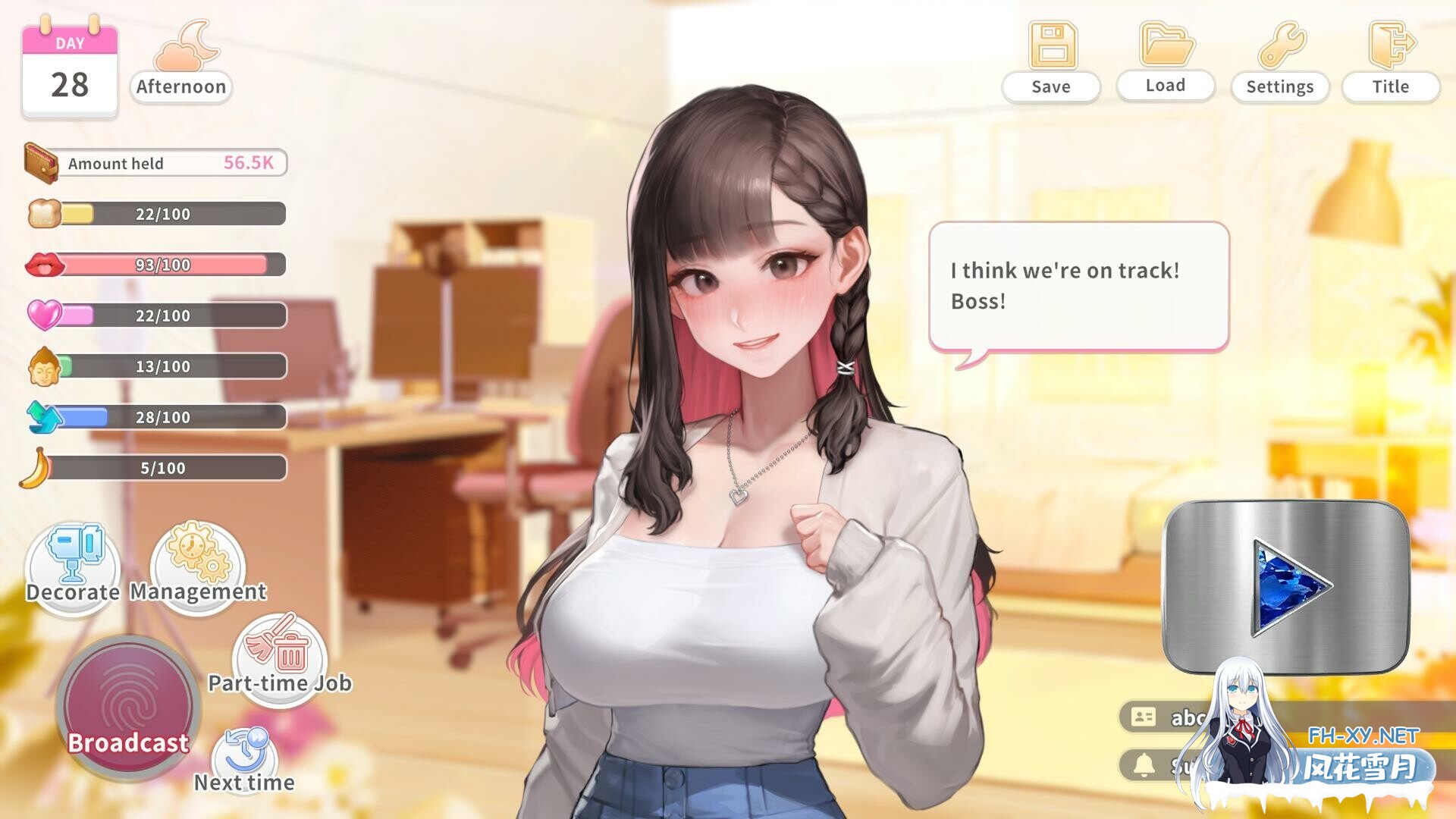 [SLG/AI作画/STEAM官中/步兵/巨乳/中出]直播开始！VTuber 训练 /Streaming ON! VTuber Training[PC/700M]-1.jpg
