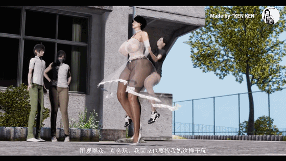 [3D/无修正/NTR] KEN KEN:育子失败16部合集 小马大车 催眠妈妈 情趣黑丝 爆乳丰臀 [2.5G/UC]-2.jpg