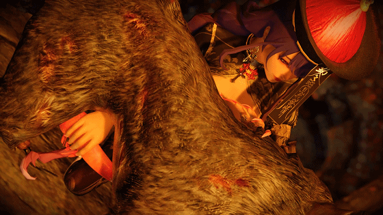 [3D/无修/CV] szyca:Zombie Girl X Skeever 黑丝僵尸御姐异种巨根激情爆肏中出 [1.3G]-2.gif