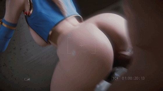 [3D/无修/CV] R2 Studio 4月新作:帕瓦+露西 性感御姐蜂腰蜜桃臀激情后入 [638M/UC]-5.gif