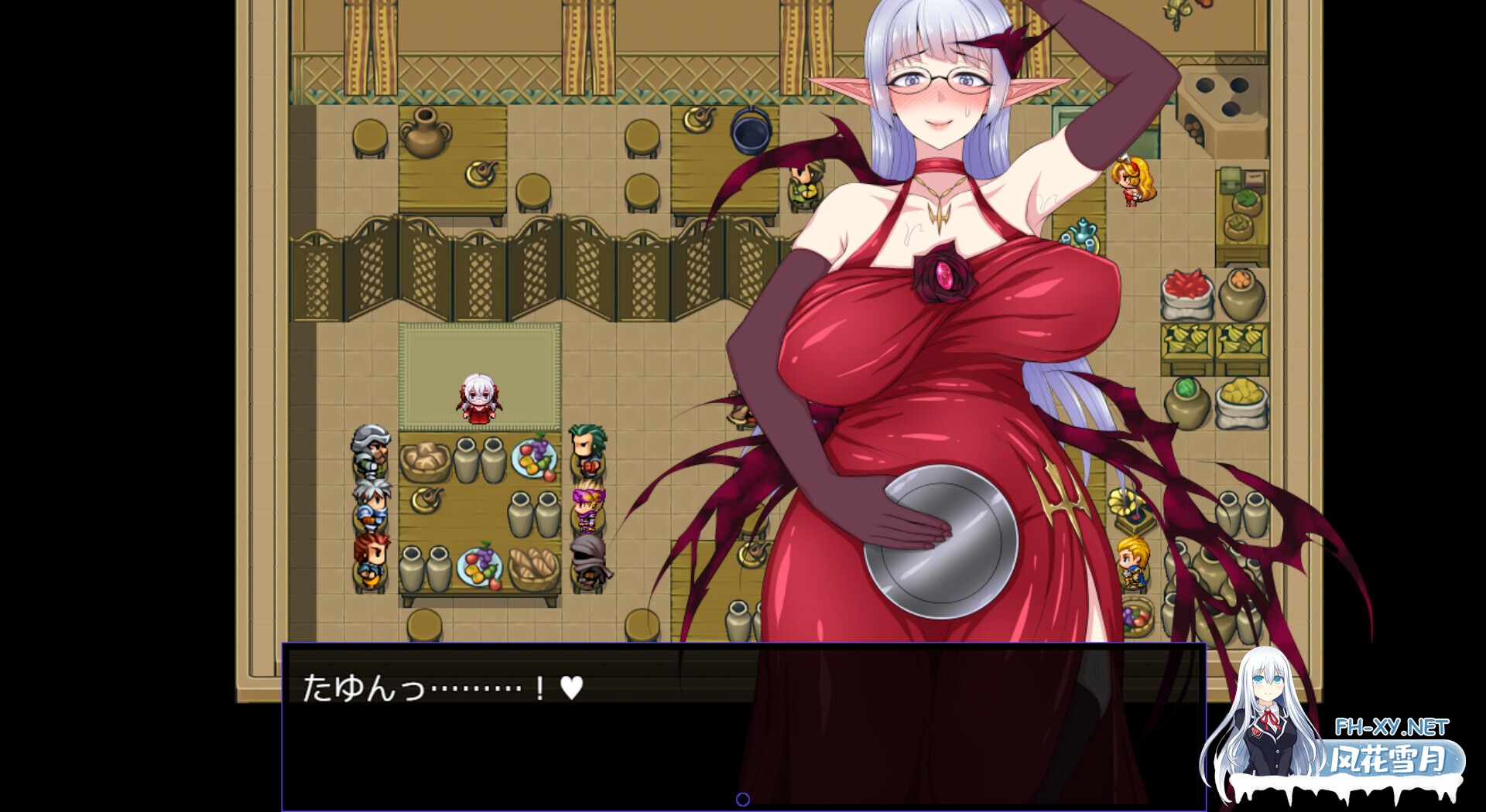 [RPG/汉化/精灵/援交/露出/耻辱/巨乳][RJ344530/くもがくれ。社团]克丽丝与游乐之街-妈妈露出滥交/Kris and the City of Pleasure/クリスと遊楽の街[Ver1.04+CG+...-19.jpg