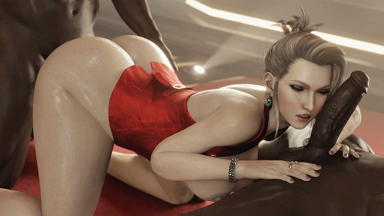 [3D][无修/CV][AXEN] 3月+5月新作 爆乳肥臀春丽后入肛交爆操 [UC/1.7G]-4.gif