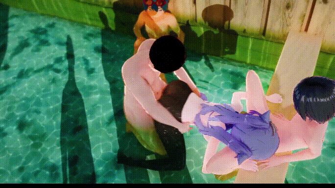 [MMD]原神寝取NTR日记4部~黑丝裤袜 刻晴甘雨/申鹤/夜兰/克洛琳德 1080p 有CV[1.28g]-11.gif