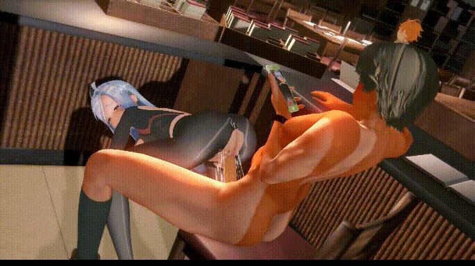 [MMD]原神寝取NTR日记4部~黑丝裤袜 刻晴甘雨/申鹤/夜兰/克洛琳德 1080p 有CV[1.28g]-16.gif