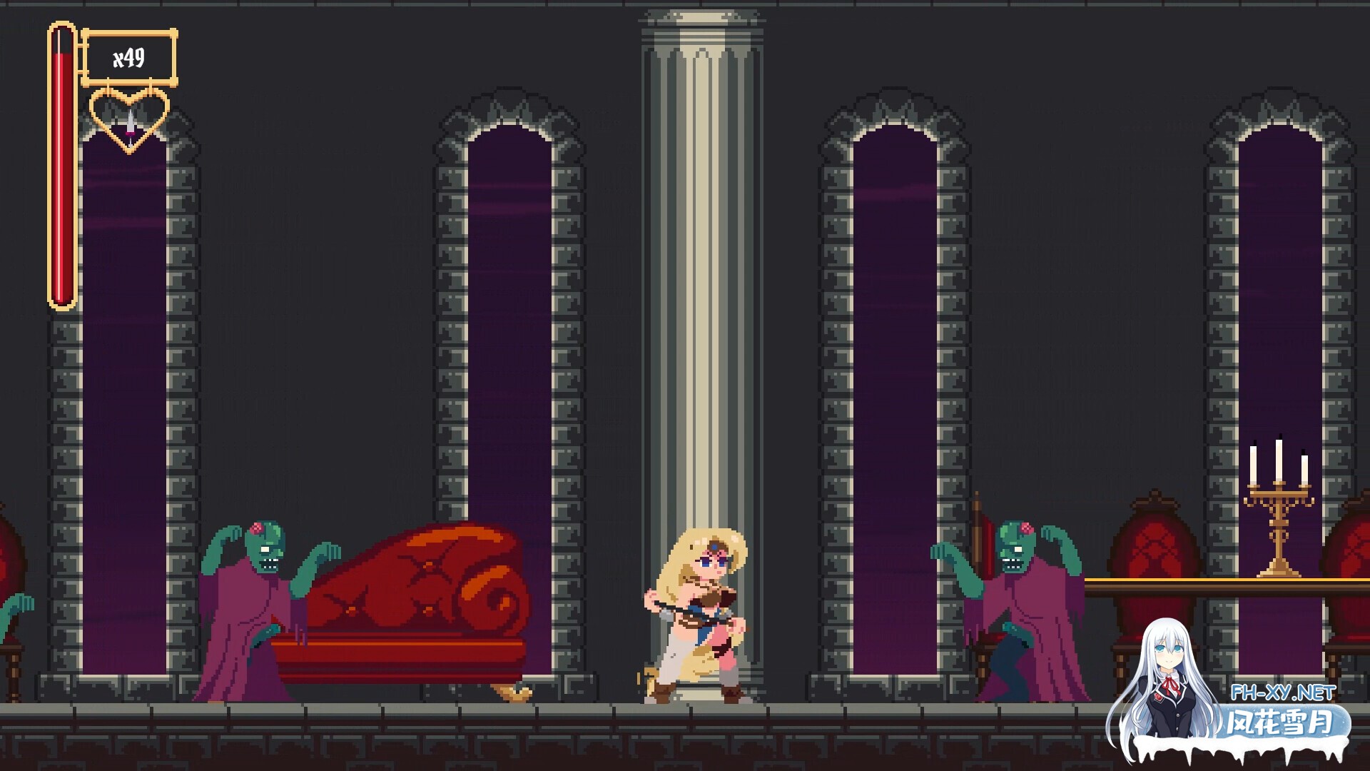 [ACT/像素/巨乳/乳交/2D/STEAM官中]瓦尼亚城堡/Castelo da Vania/Castle of Vania[PC/890M]-8.jpg