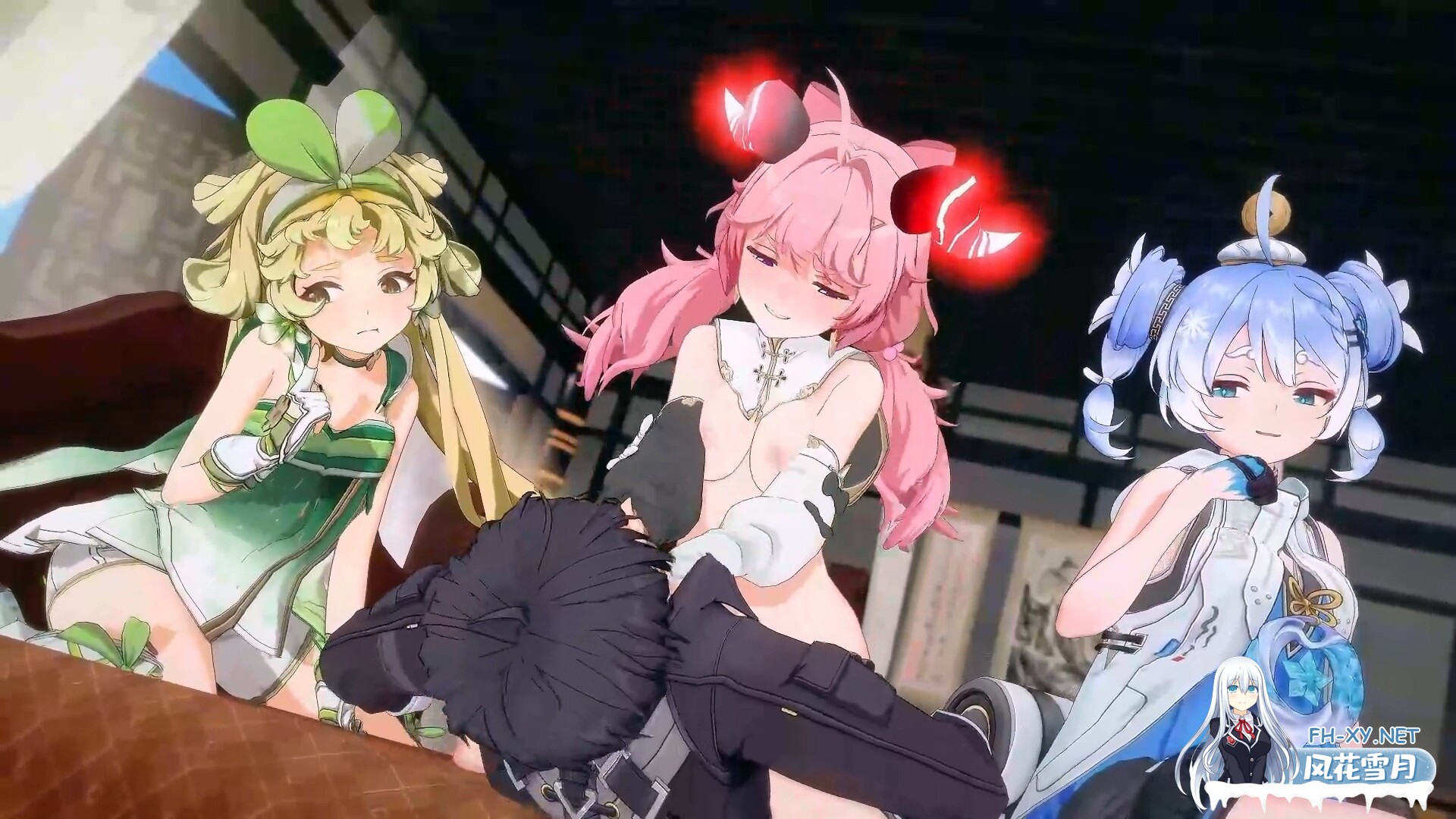 [MMD]鸣潮 三小只~安可/釉瑚/维里奈 有CV 14分长篇 1080p[574m]-13.jpg