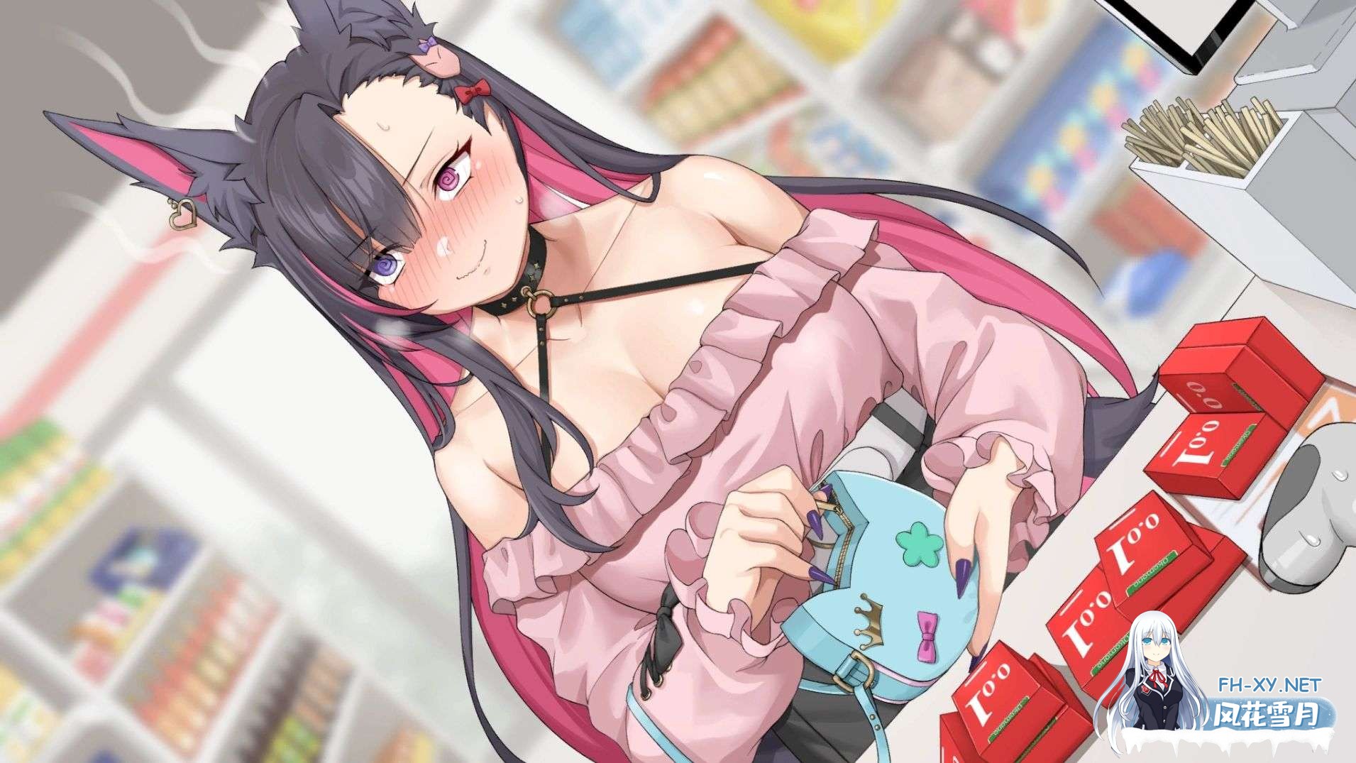 [PC/SLG/官中]妖狐的深夜直播/Mirai s Midnight Stream+画集[14.2G]-8.jpg