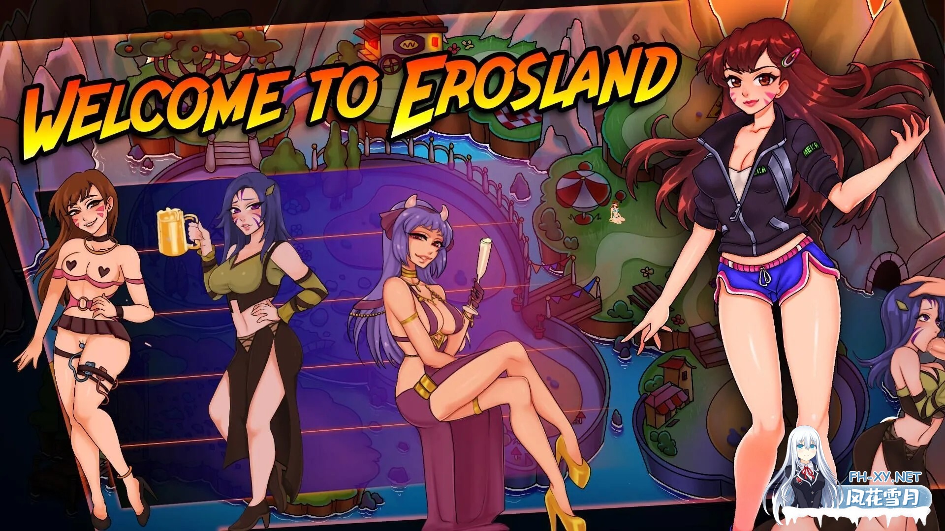 [SLG/汉化/动态/PC+安卓]欢迎来到爱神乐园 欢迎来到艾罗大陆 Welcome to Erosland Ver0.3 AI汉化内嵌版[2.55G]-1.jpg