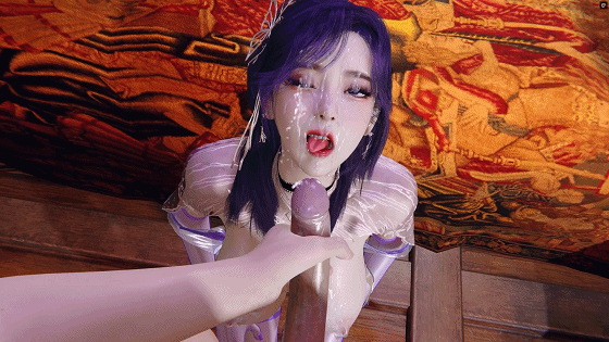 [3D/动态/VAM] 小梦:云曦天命石 紫丝韵味御姐激情 [1.1G/UC]-2.gif