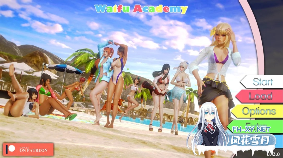 [互动SLG/汉化/后宫/PC+安卓]二次元老婆学院 Waifu Academy Ver0.13.0 AI汉化版[7.75G]-1.jpg