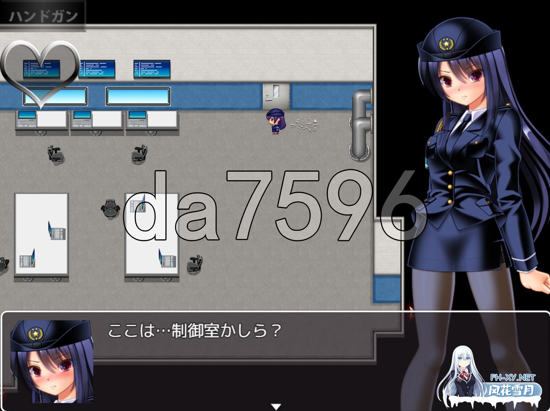 [日式ARPG/新安卓] 丧尸VS女警美咲 ～被丧尸·触手·虫玷污子宫仍奋战的美少女搜查官 PC+安卓 内嵌AI汉化版+作弊码 [1.10G/百度]-12.jpg