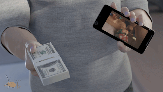 [3D/无修/CV]ViciousFox 8月新作：Kiriko's day off 雾子 [1578.4MB]-1.gif