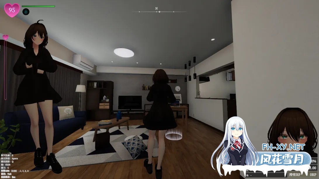 [日系3D互动/官中/全动态/露出/PC] 隐秘露出 真菜香的禁忌快感 秘密のエクスポーズ バレないように露出するマナカさん Ver1.1.3 官方中文版 存档+...-3.jpg