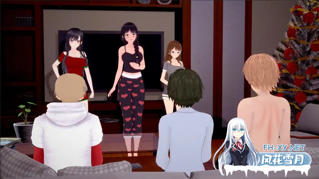 [SLG/AI汉化/乱伦/巨乳/百合/多P]平安夜/Night Before Christmas [Ver1.0][PC+安卓/1.3G]-2.jpg