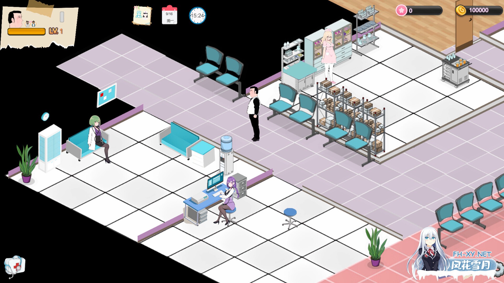 [SLG/经营/动态/STEAM官中/步兵/口交/巨乳/更新]黑山综合医院/黒山総合病院/BM General Hospital[Ver3.6.0][PC/2.30G]-5.jpg