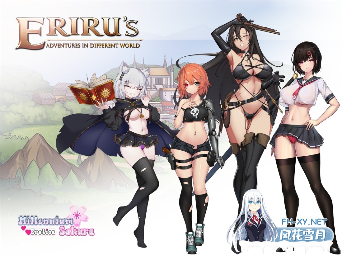 [日系RPG/官中/步兵/PC+安卓joi]艾莉露在异世界的冒险之不死之冠 エリルの異世界冒険 ～不死の王冠～ 第2版 官方中文步兵版[1.53G]-1.jpg