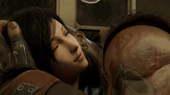 Teehee 1月新作：Subway Getaway 蒂法 性感女神被电车痴汉侵犯-1.gif