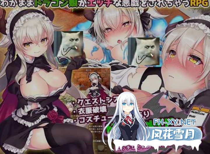 [日式精品RPG/AI汉化] 龙女仆的色色委托笔记本 ドラゴンメイドのエッチなメモ帳エッチなご依頼はお辞めください Ver2.1 AI汉化版 [1G/更新]-1.jpg