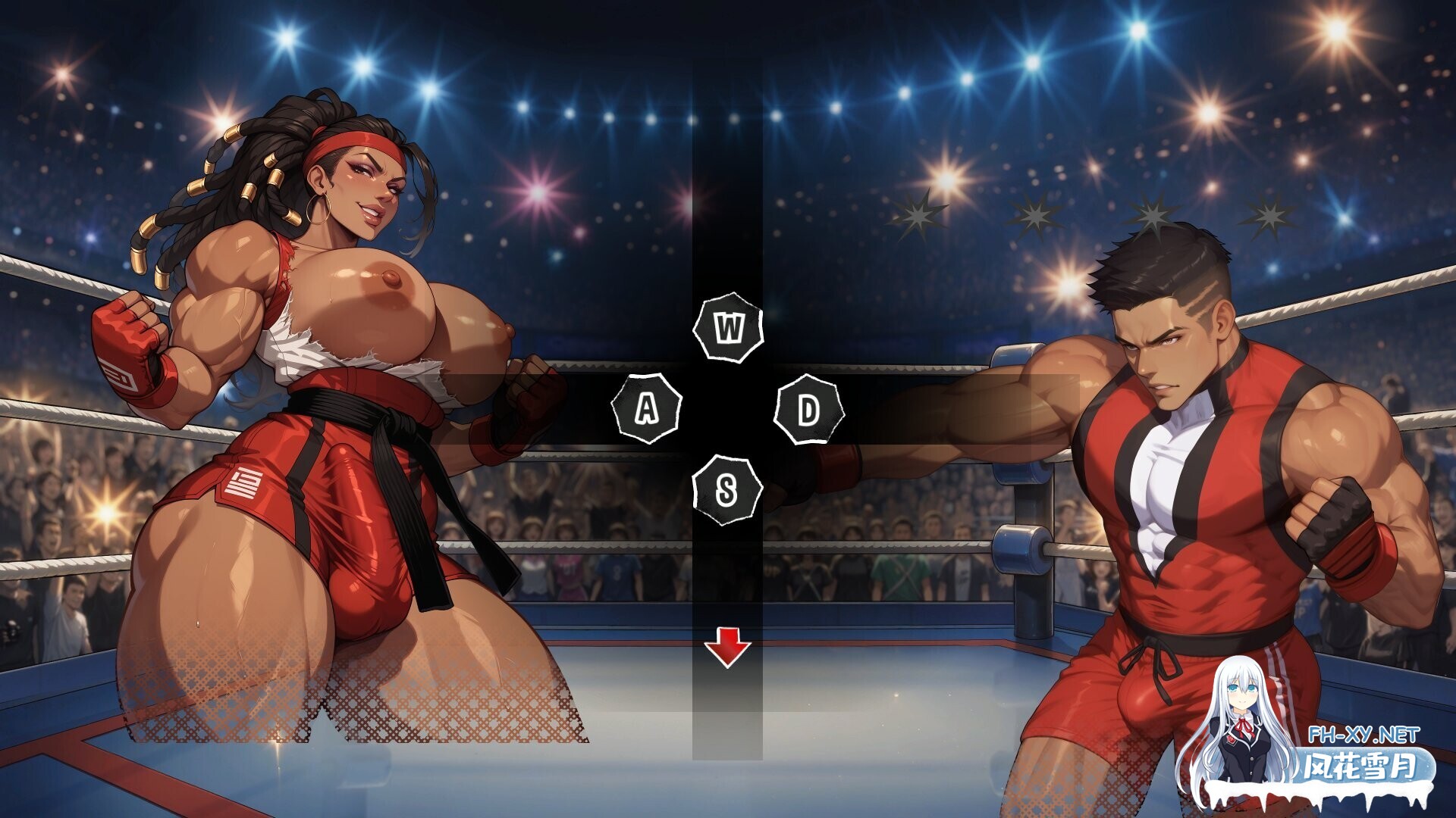 [SLG/STEAM官中/扶他/AI作画/巨乳/口交/乳交]雌雄同体狂热/Femboy Futa Mania [PC/0.53G]-3.jpg