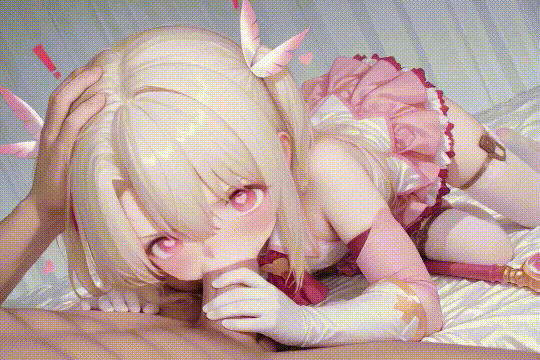 AI动画 二次元动漫#5白丝足底萝莉 伊莉雅/美游/惠惠 有CV [178M]-14.gif