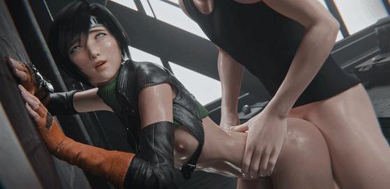 Miwo3x 4月新作：Yuffie Photoshoot FULL 尤菲 [3D/无修/CV]-5.gif