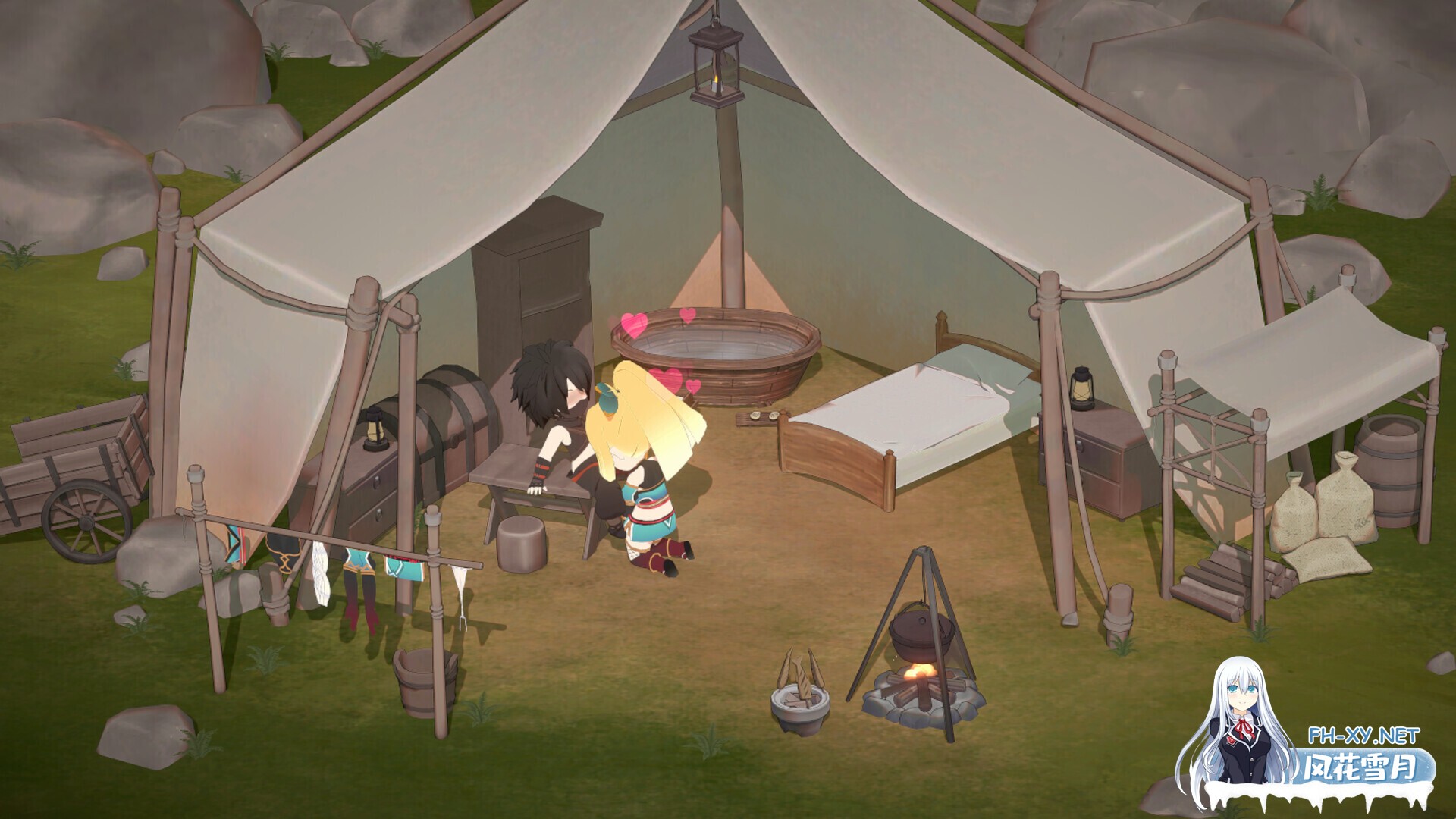 [3D互动/官中/全动态/PC]精灵忍者逃走中 3D Flee, My Elven Ninja! 3D 忍者エルフ逃走中! 3D v26.04.21 官方中文步兵版[2.15G]-11.jpg